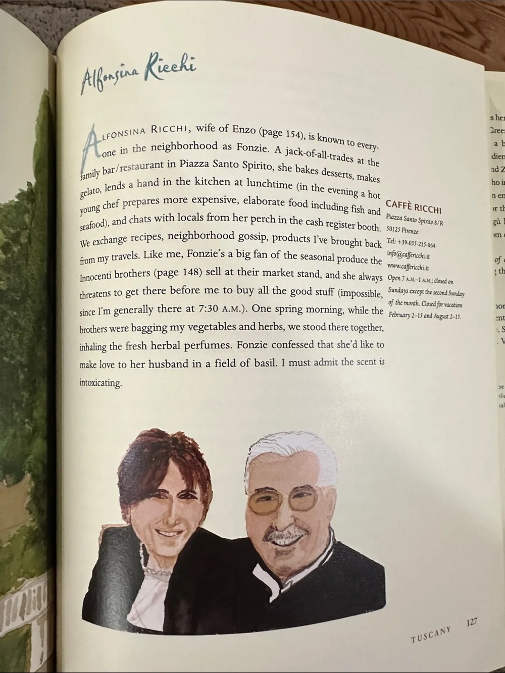Adventurers of an Italian Food Lover cookbook .